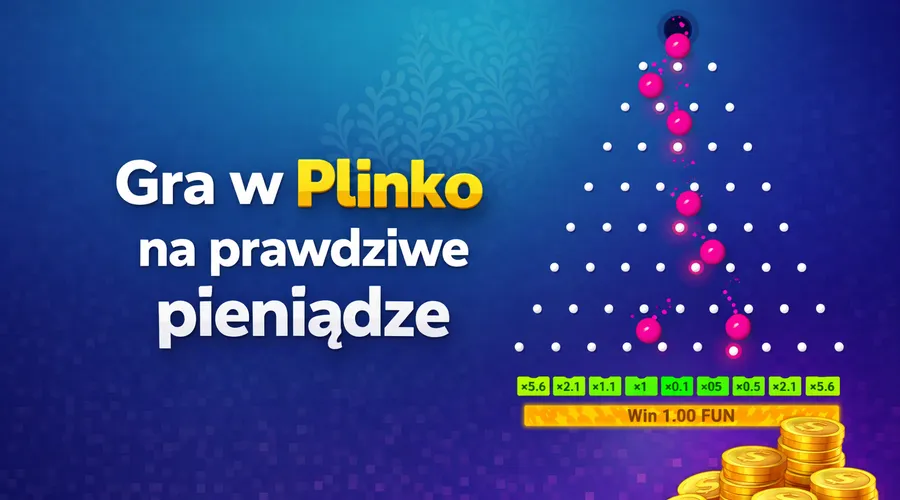 Gra w Plinko casino Polska